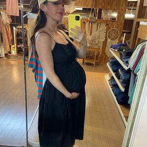 Uniqlo Black Maxi Dress